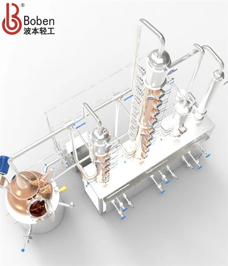 Reflux Still for Vodka Gin Distillery