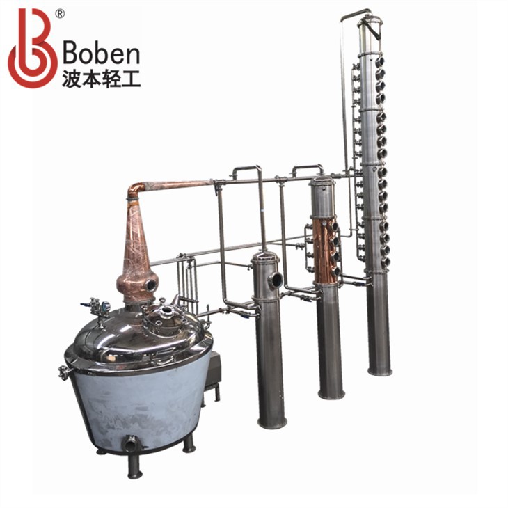 Vodka Whiskey 95% Ethanol Production Distiller