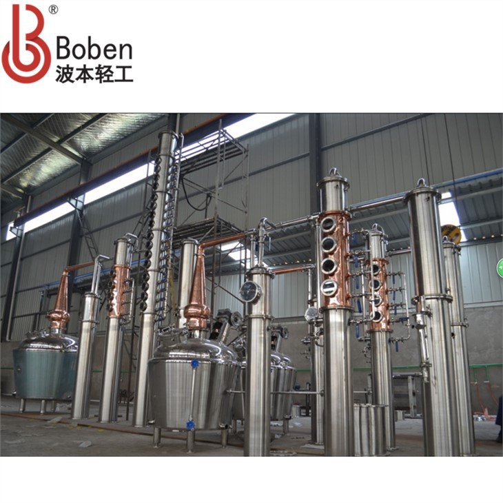 Vodka Whiskey 95% Ethanol Production Distiller