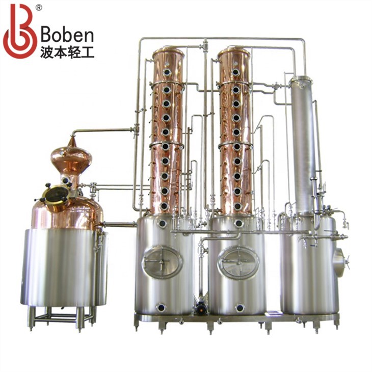 Vodka Whiskey 95% Ethanol Production Destiller