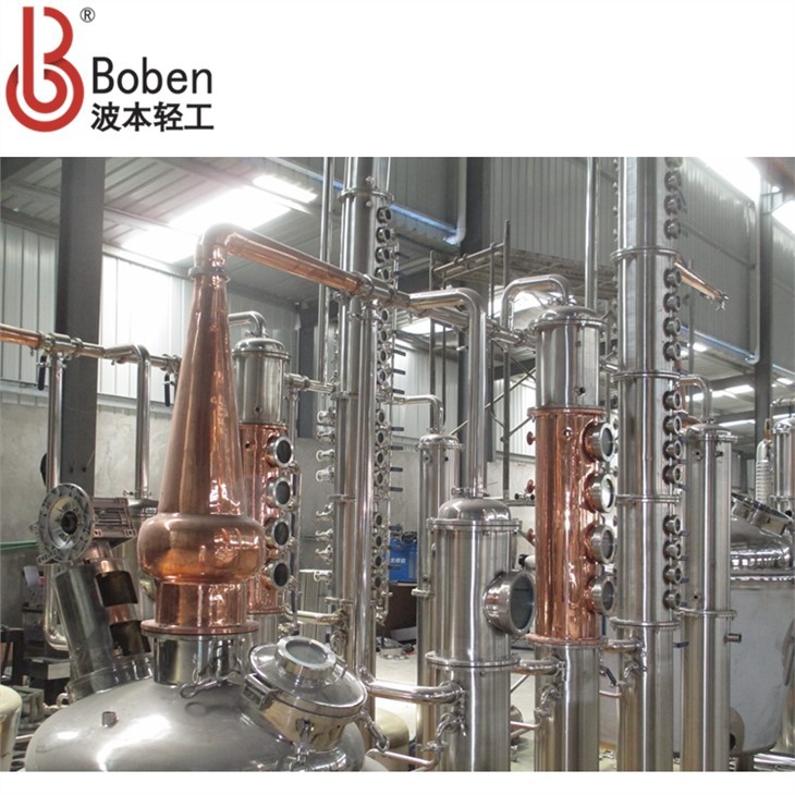 Vodka Whiskey 95% Ethanol Production Distiller