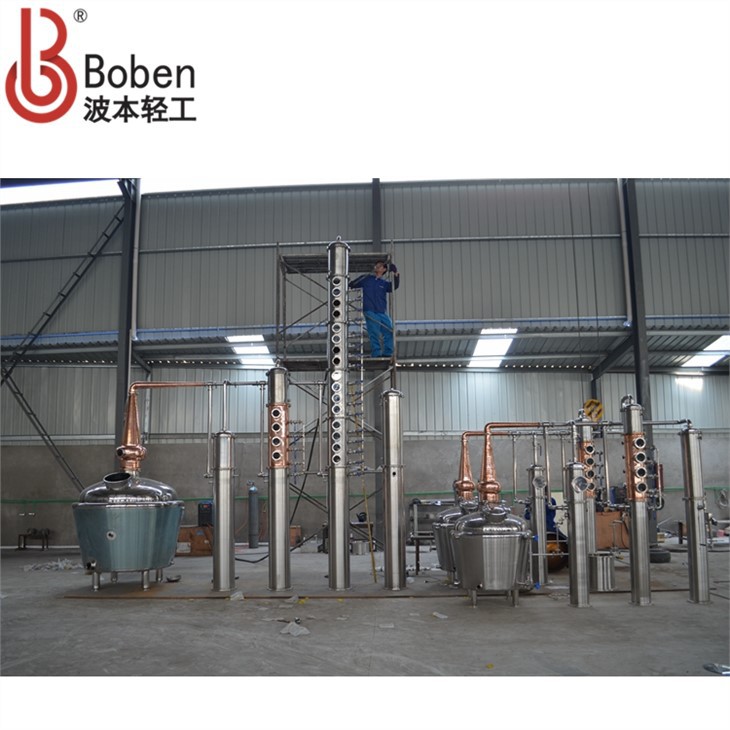 Vodka Whiskey 95% Ethanol Production Distiller