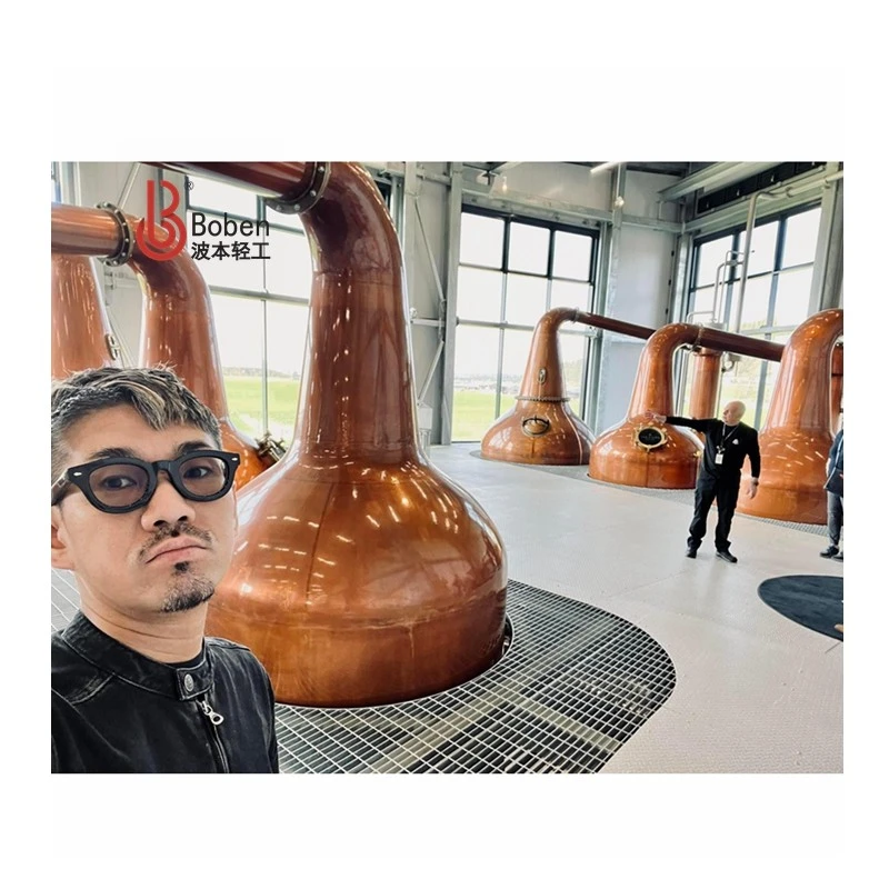 3500L Wash Still 2500L Spirit Still Double Pot Stills